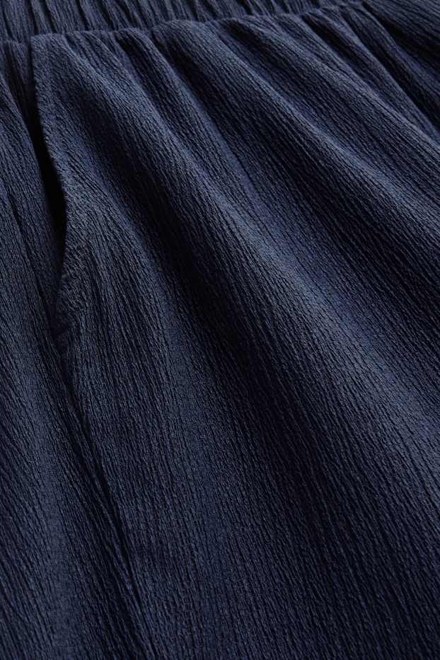 Femei - Pantaloni scurți de trening - albastru închis