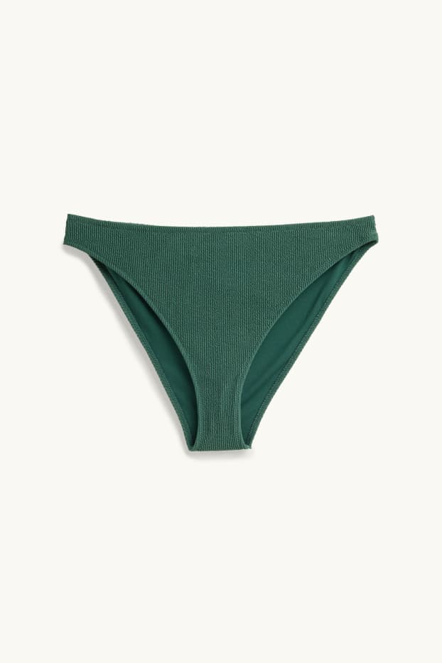 Femmes - Bas de bikini brésilien - mid waist - LYCRA® XTRA LIFE™ - vert foncé