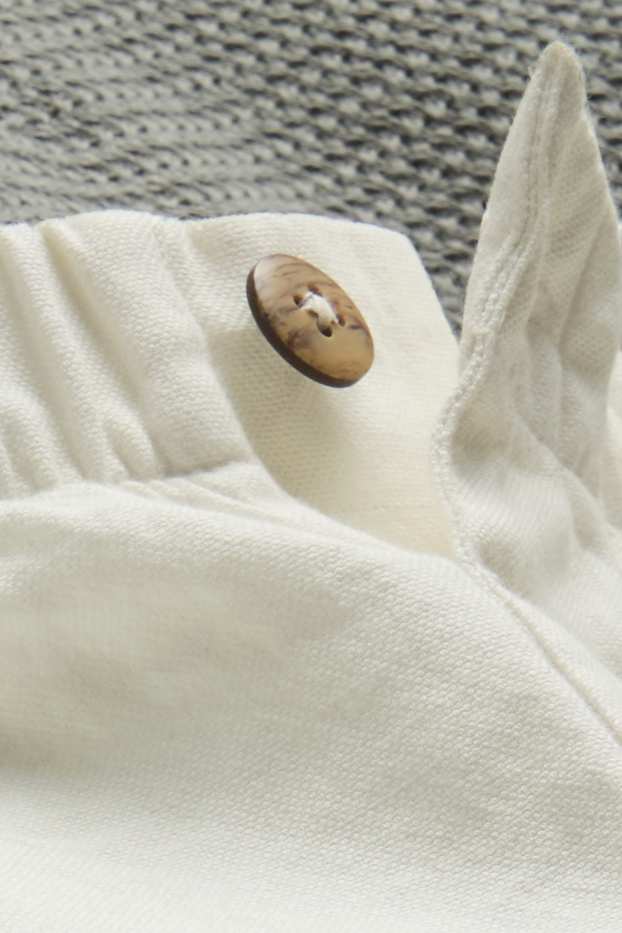 Neonati - Completo per neonati - 2 pezzi - fantasia - bianco / verde