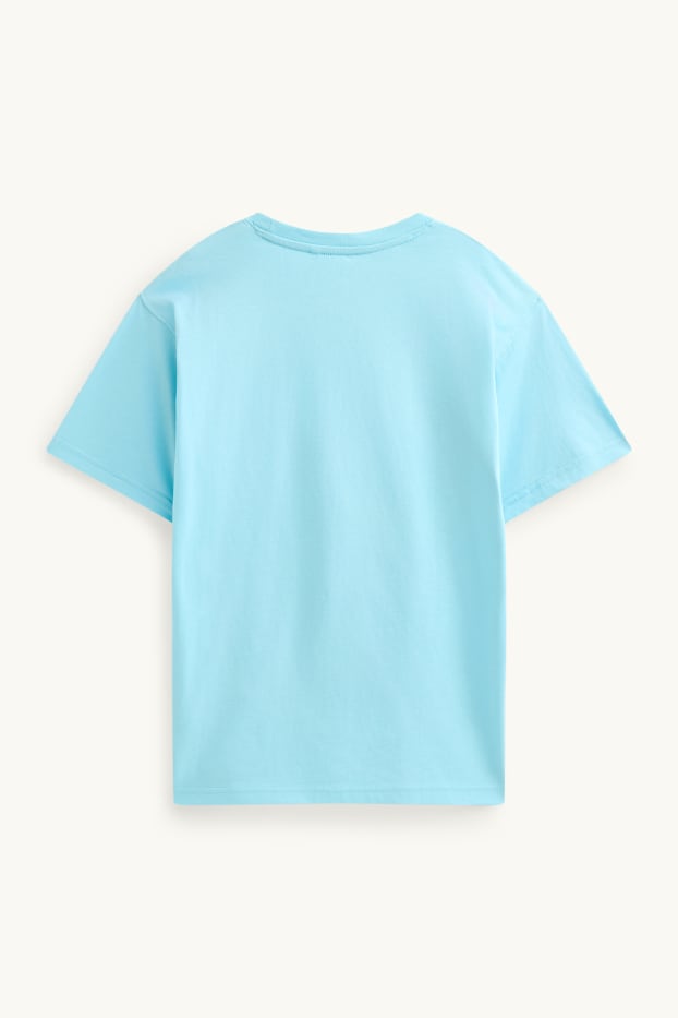 Enfants garçons - Vacances - T-shirt - bleu clair