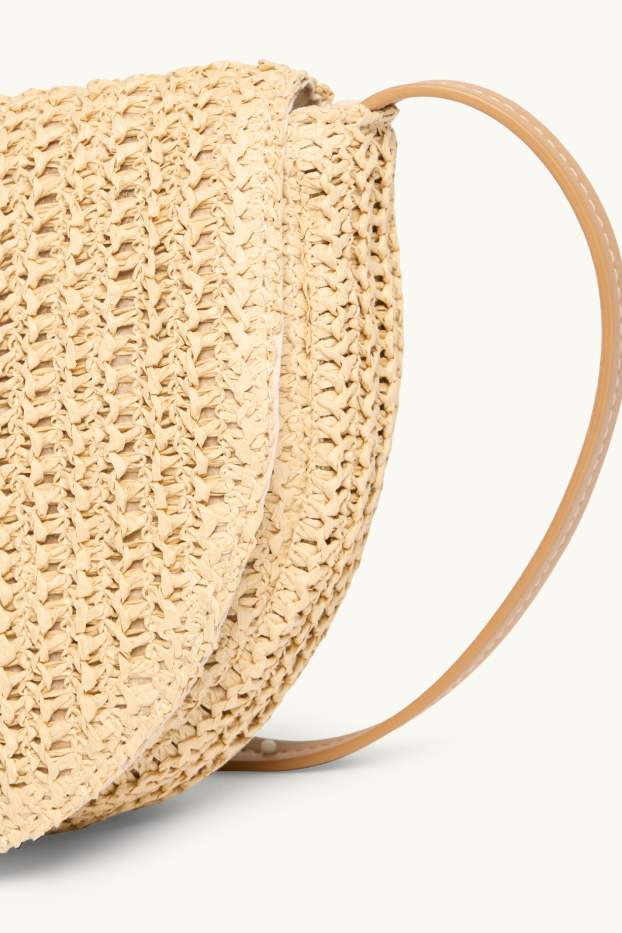 Damen - Umhängetasche - beige