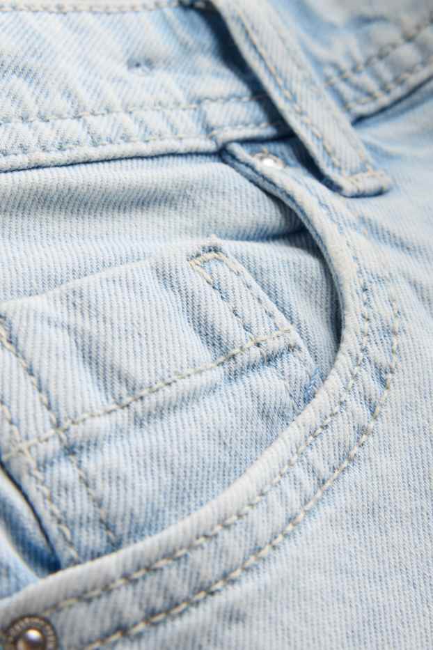 Kinder Mädchen - Jeans-Shorts - helljeansblau