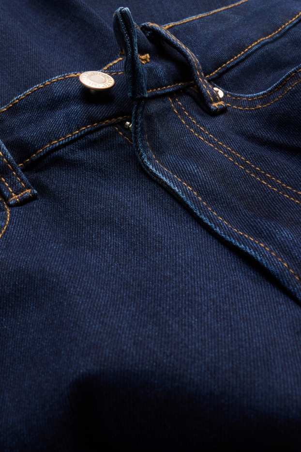 Dona - Flared Jeans - high waist - blau fosc