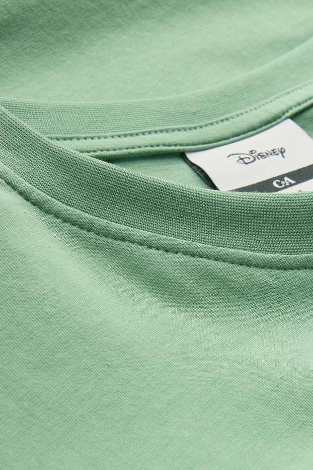 Uomo - T-shirt - oversize - Topolino - verde chiaro