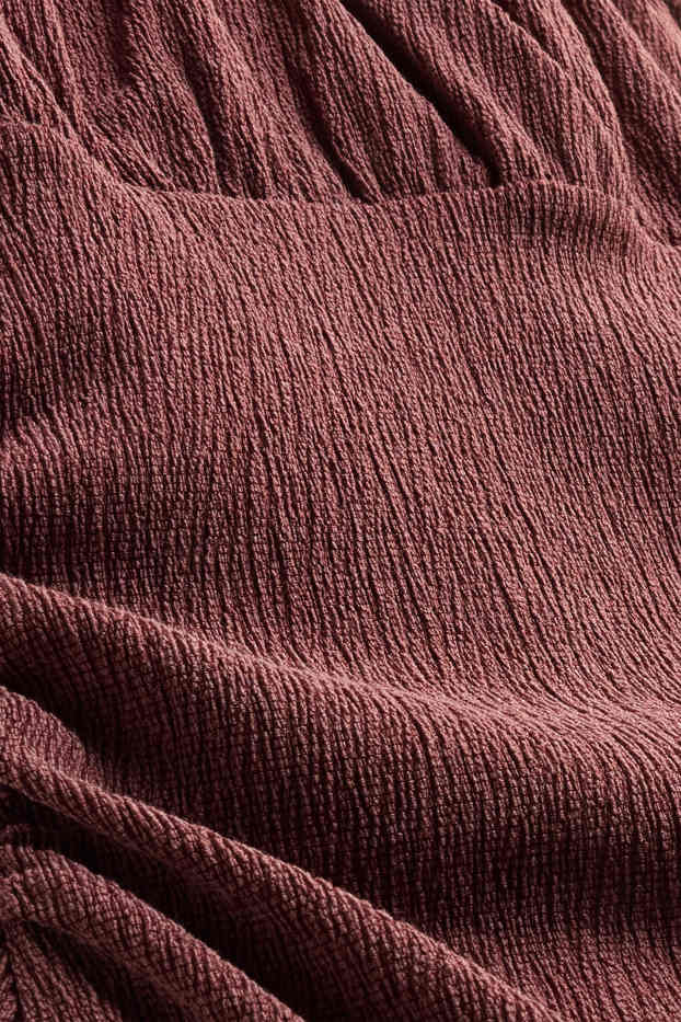 Damen - Bodycon Kleid - dunkelrot