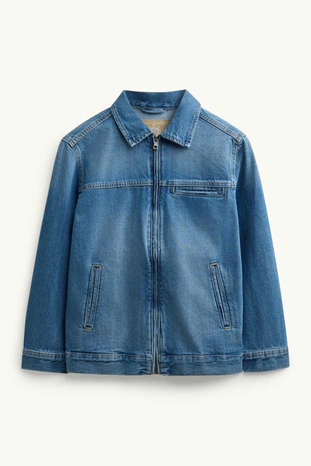 Kinder Buben - Jeansjacke - blau