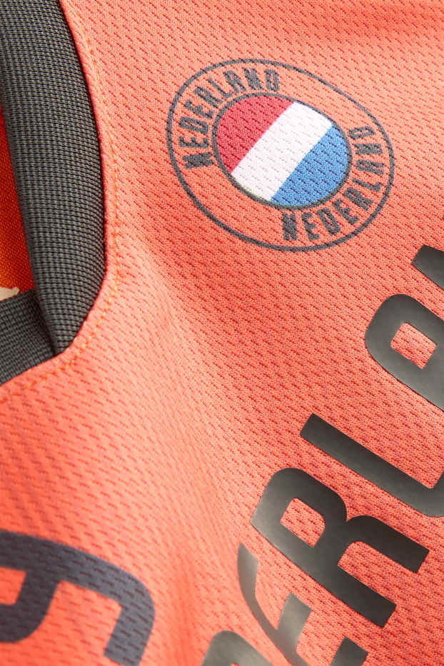 Bambini - Olanda - maglia a maniche corte - arancione / nero