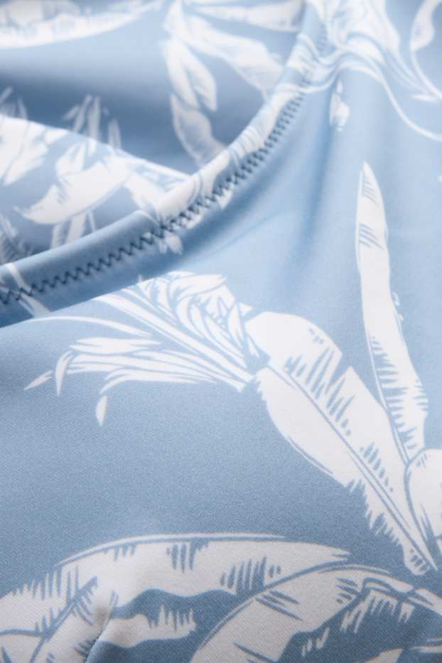Femmes - Mini Me - Maillot de bain galbant - ampliforme - LYCRA® XTRA LIFE™ - blanc / bleu clair