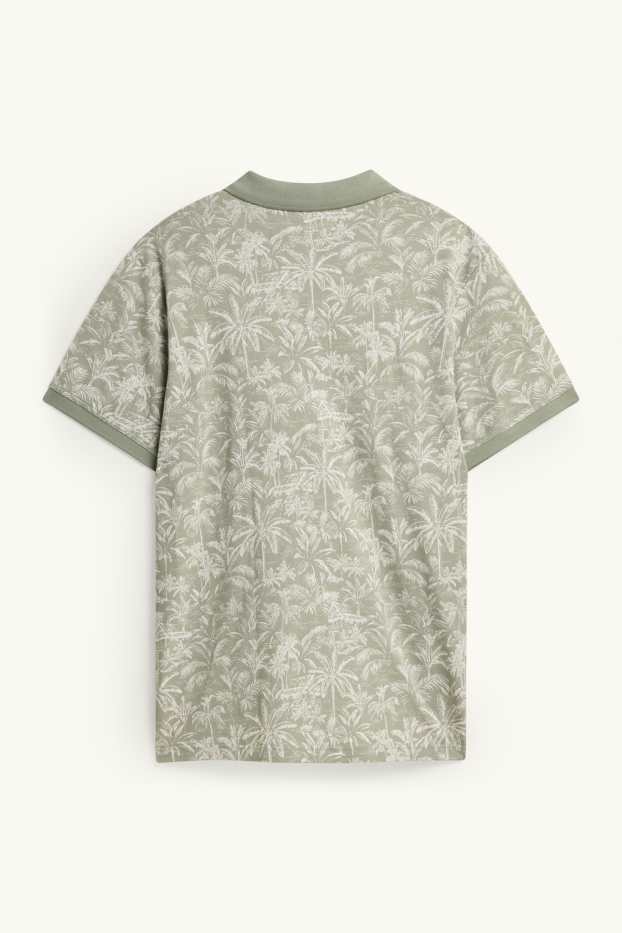 Herren - Poloshirt - Regular Fit - grün