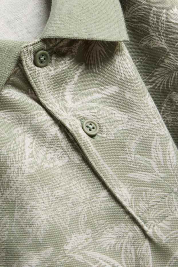 Herren - Poloshirt - Regular Fit - grün