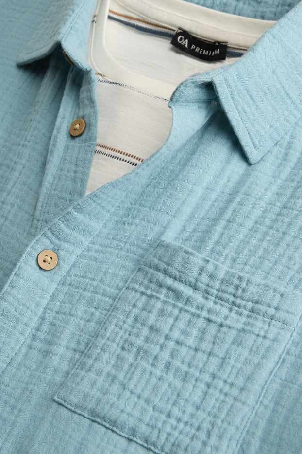 Children Boys - Shirt - blue