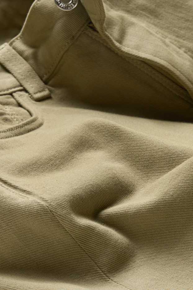 Damen - Jeans-Bermudas - khaki