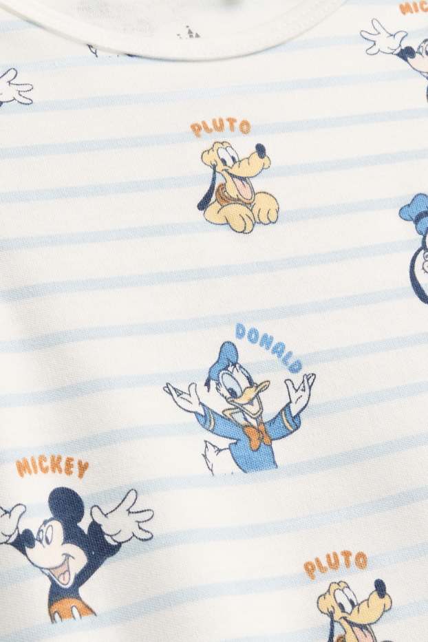 Baby Jungen - Disney - Baby-Body - gestreift - weiss