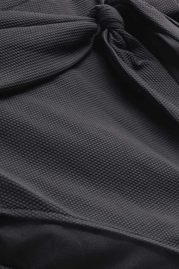 Women - Bikini bottoms - mid-rise waist - LYCRA® XTRA LIFE™ - black