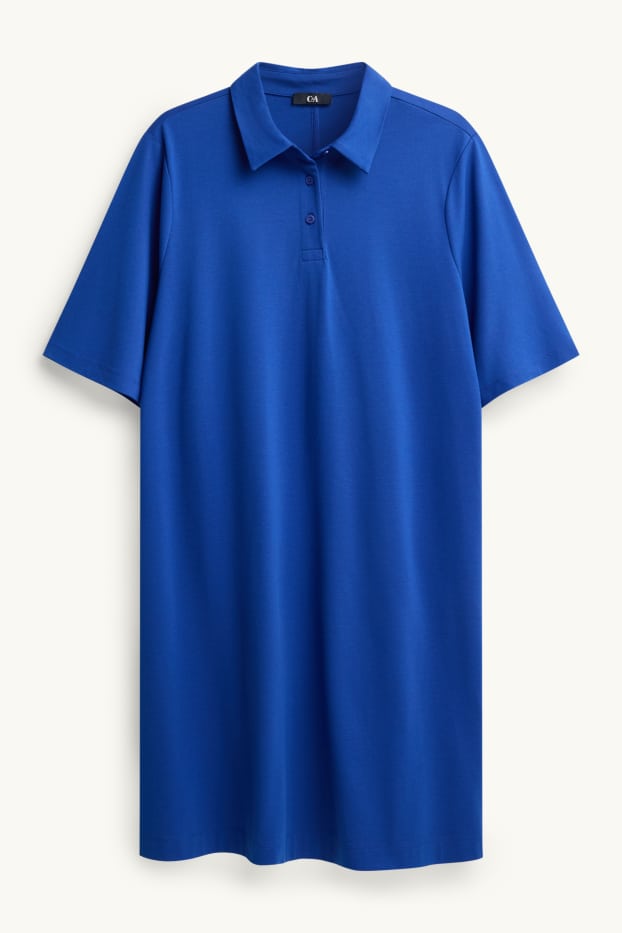 Donna - Vestito a t-shirt - blu