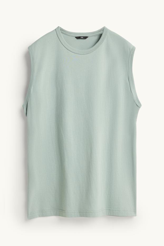 Hommes - Débardeur - vert clair