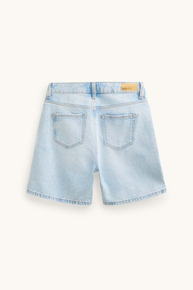 Enfants filles - Short en jean - jean bleu clair