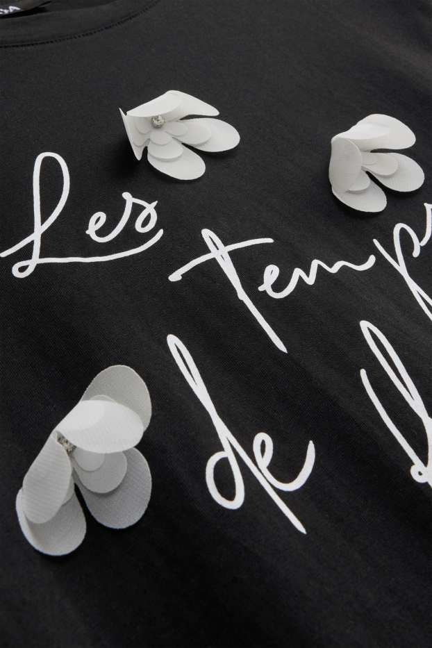 Donna - T-shirt - regular fit - nero