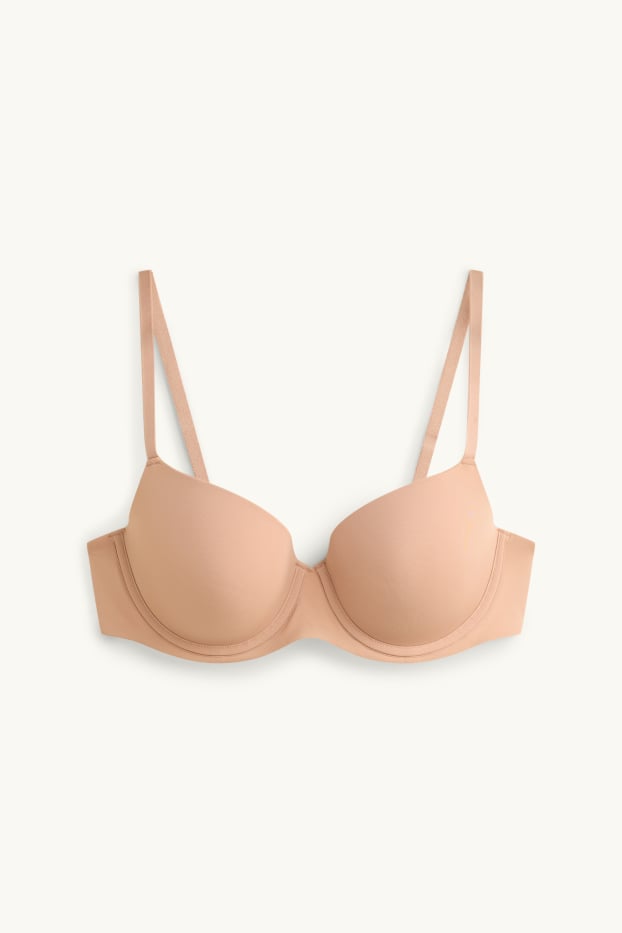 Femmes - Soutien-gorge avec armatures - FULL COVERAGE - ampliforme - beige