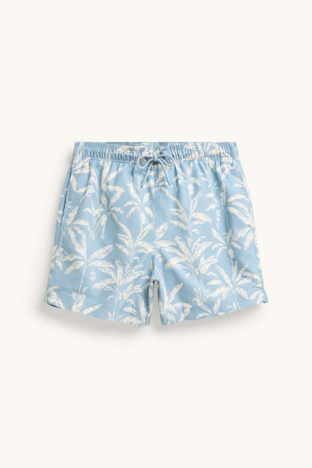 Herren - Mini Me - Herren-Badeshorts - hellblau