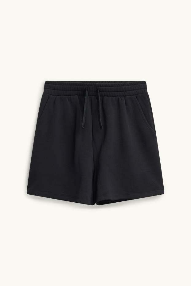 Bambine - Shorts di felpa - nero