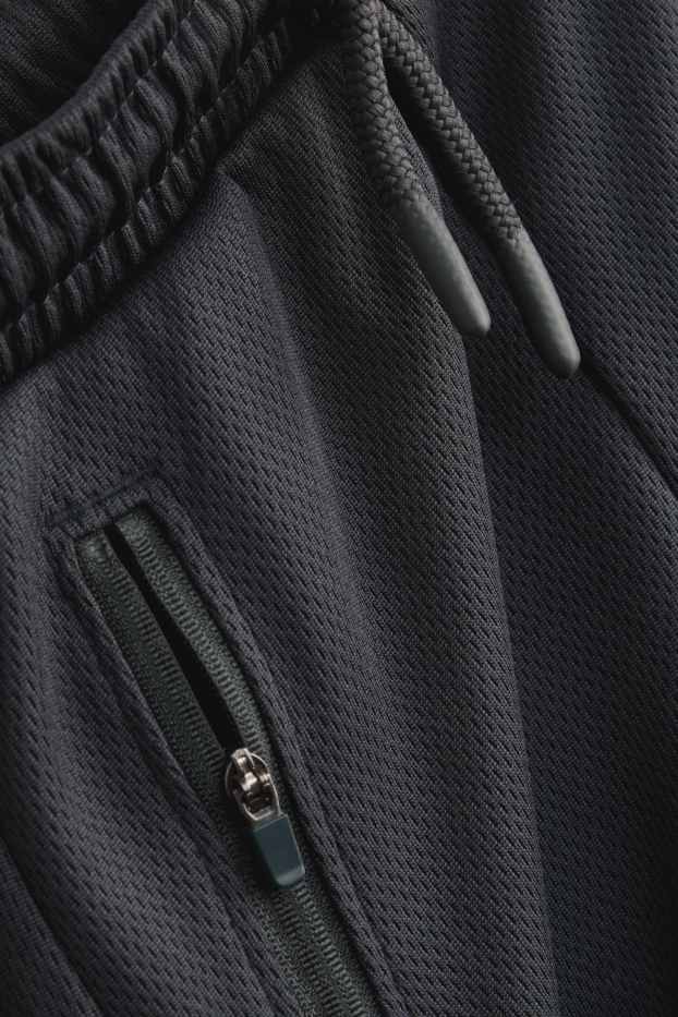 Bambini - Shorts in felpa - nero