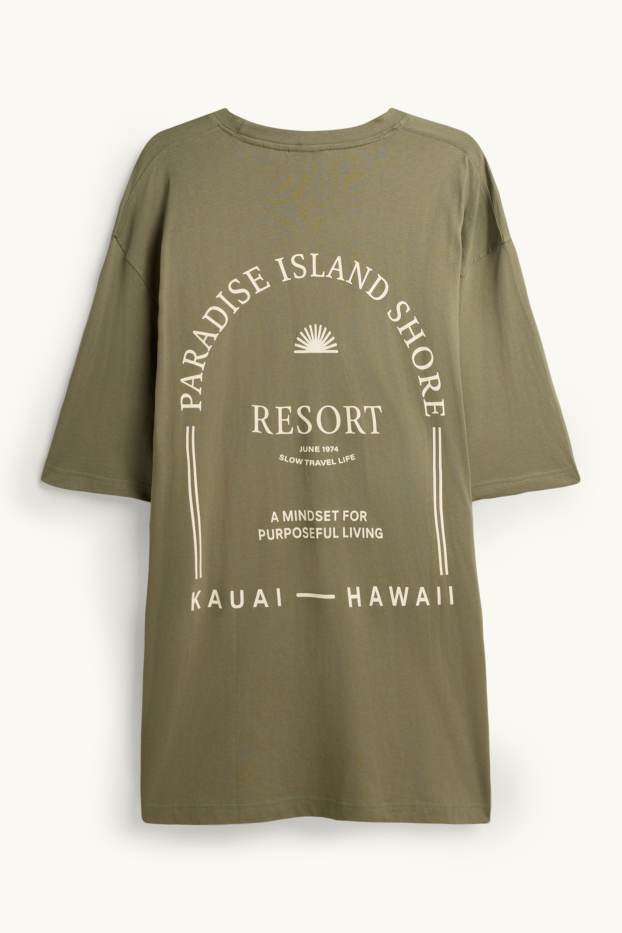 Herren - T-Shirt - Relaxed Fit - khaki