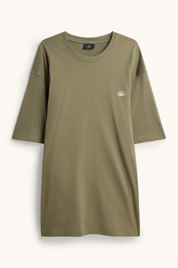 Herren - T-Shirt - Relaxed Fit - khaki