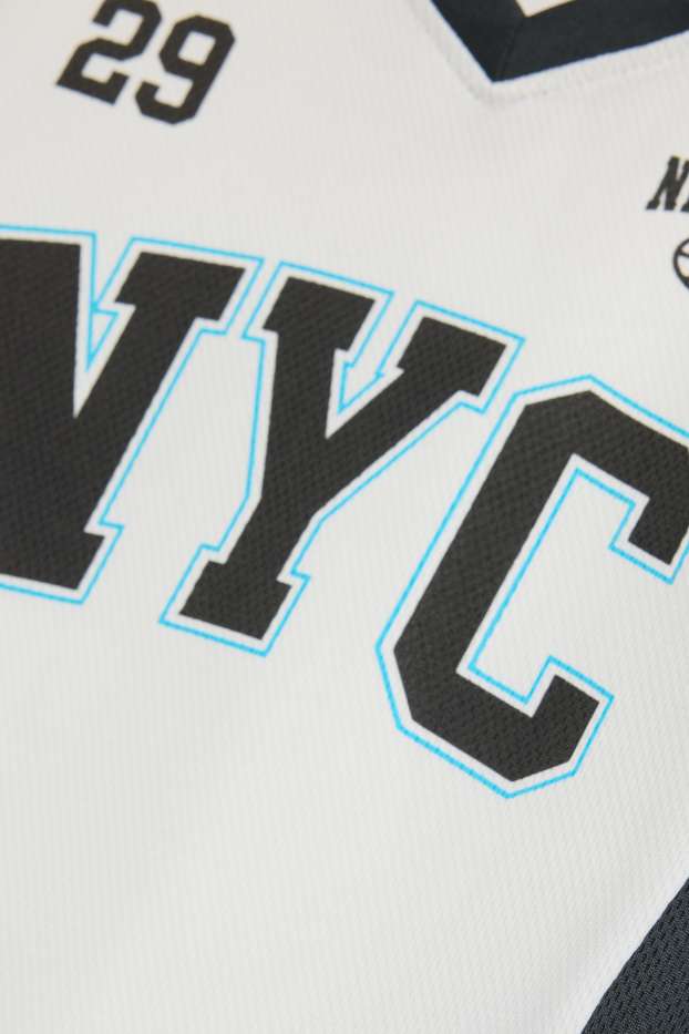 Children Boys - Polo Shirt - white