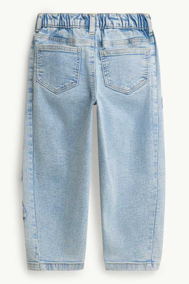 Kinder Mädchen - Relaxed Jeans - helljeansblau