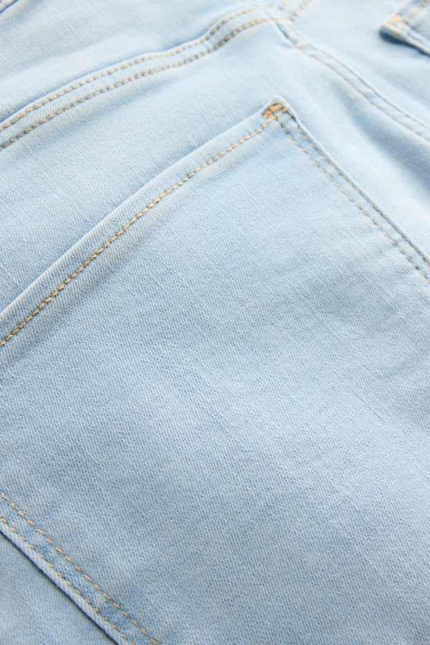 Mujer - Shorts vaqueros - mid waist - LYCRA® - vaqueros - azul claro