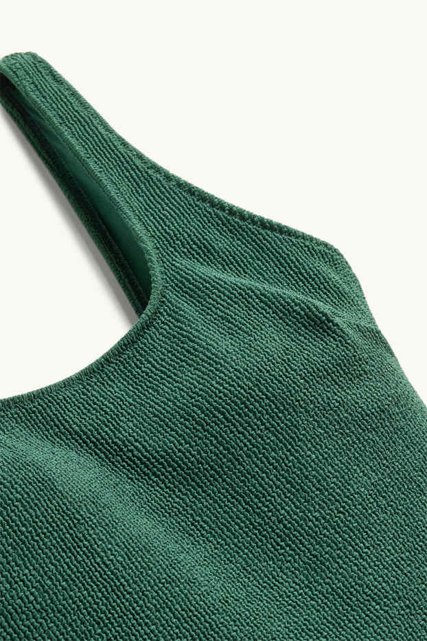 Women - Shaping swimsuit - padded - LYCRA® XTRA LIFE™ - dark green