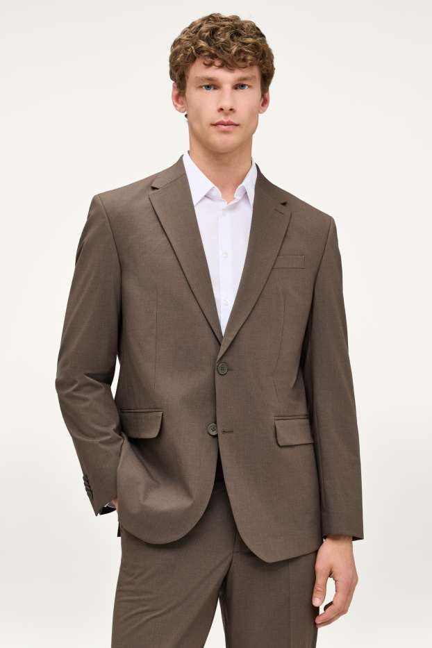 Home - Americana combinable - regular fit - marró