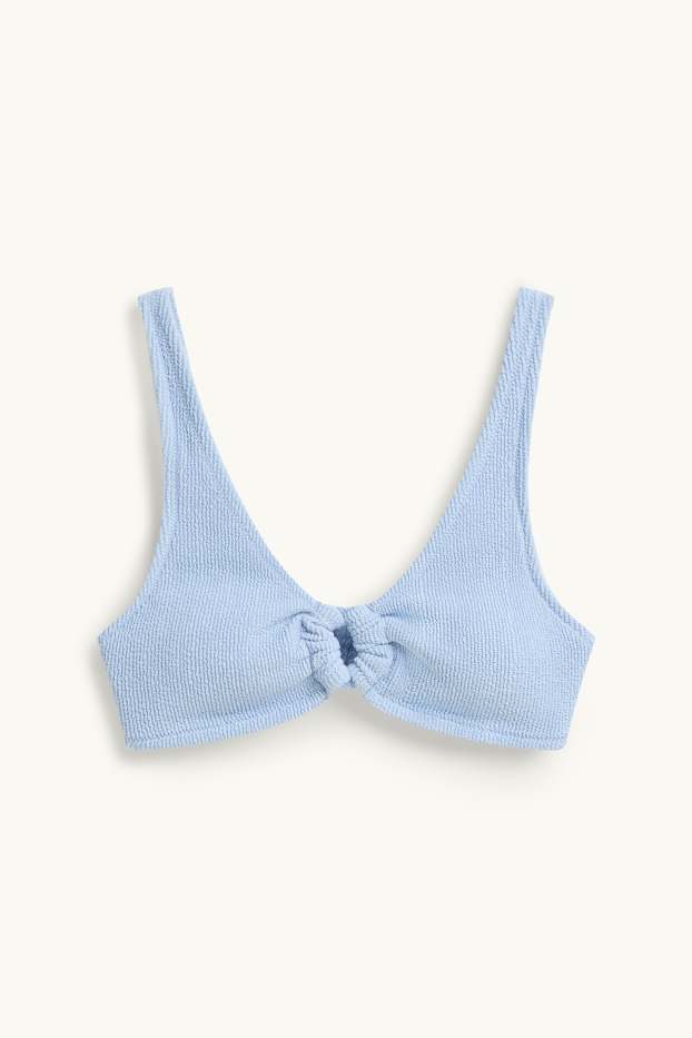 Dames - Bikinitop met beugels - voorgevormd - LYCRA® XTRA LIFE™ - lichtblauw