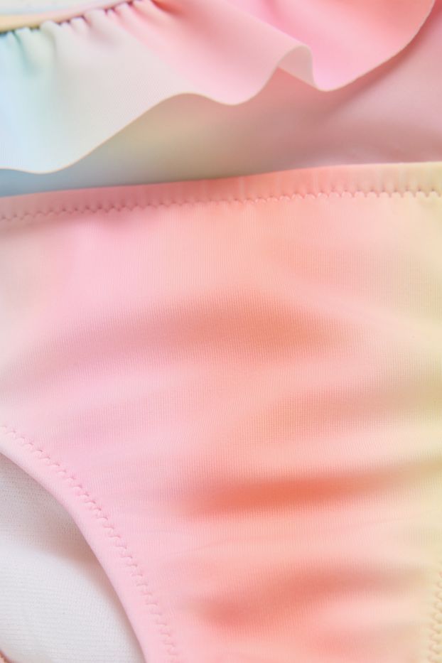 Enfants filles - Bikini - LYCRA® XTRA LIFE™  - 2 pièces - rose / bleu