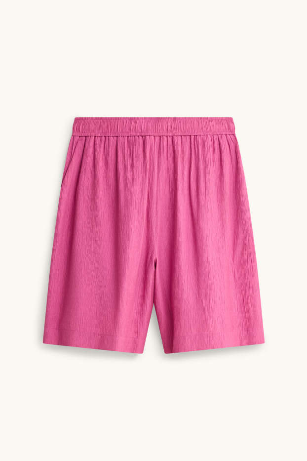 Damen - Shorts - Mid Waist - pink