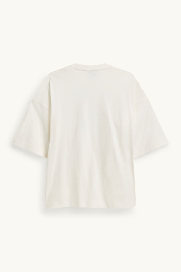 Donna - T-shirt - regular fit - bianco