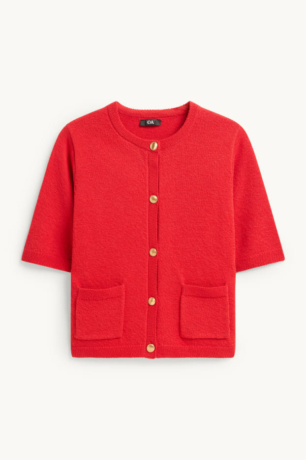 Dona - Jaqueta de punt - vermell
