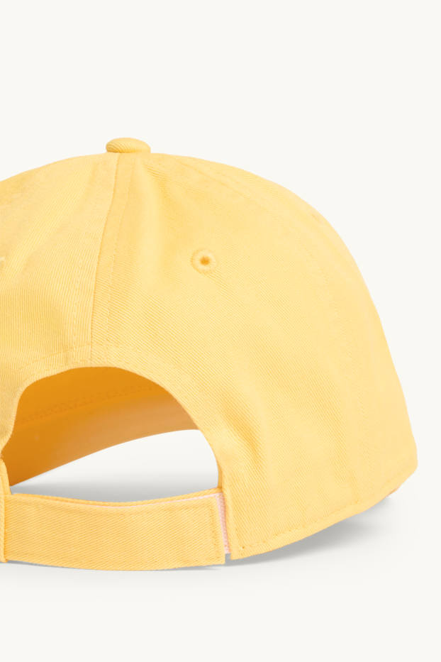 Children Boys - Football - baseball cap - yellow