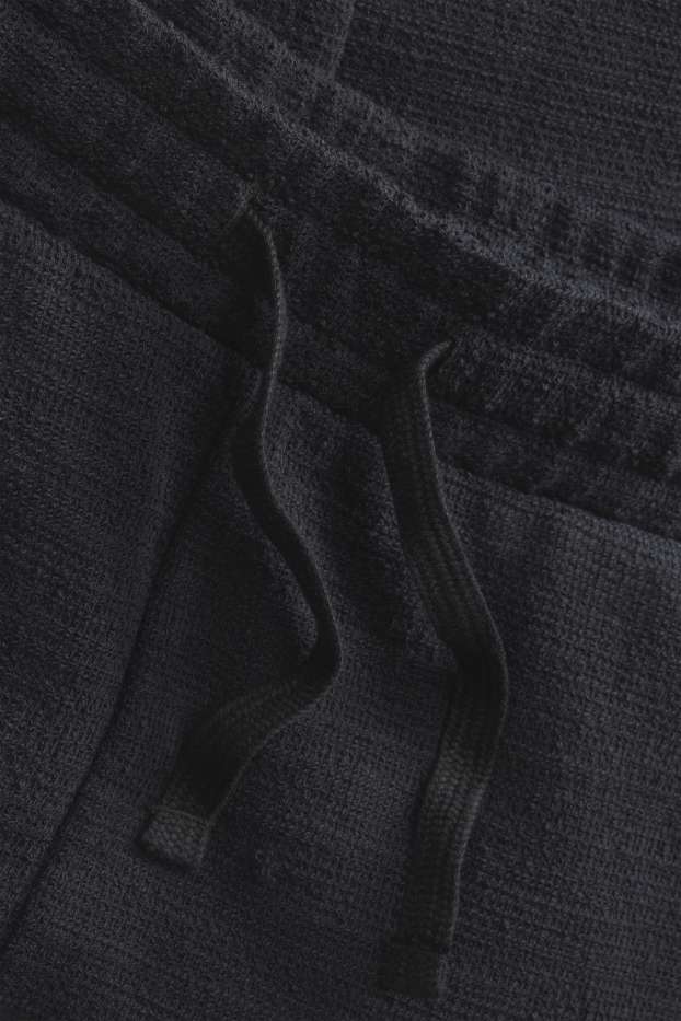 Heren - Short - met structuur - zwart