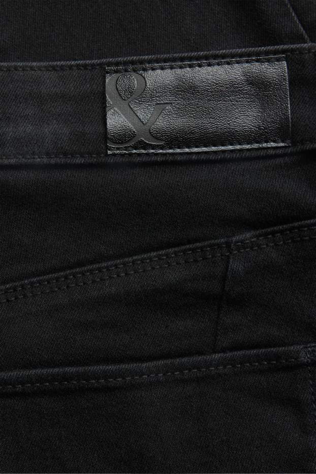 Femmes - Skinny jean - mid waist - shaping jean - noir