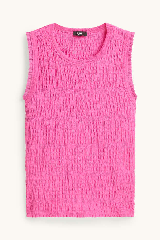 Dames - Top - fuchsiarood