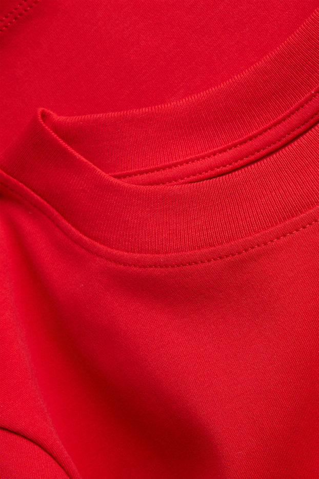 Damen - T-Shirt - Regular Fit - rot