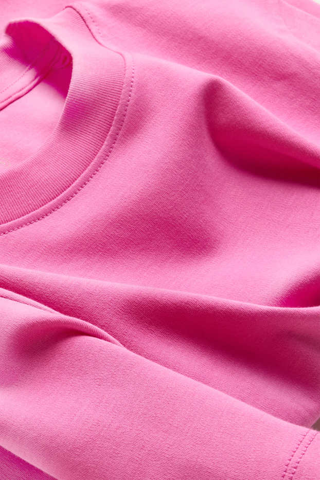 Damen - T-Shirt - Slim Fit - pink