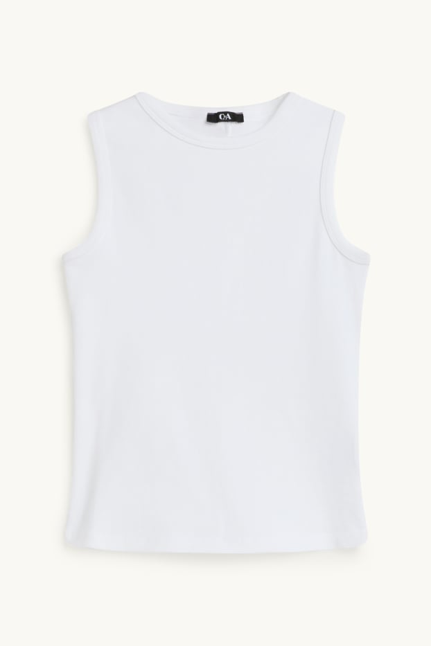 Mujer - Top - blanco