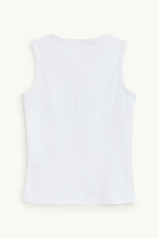 Mujer - Top - blanco