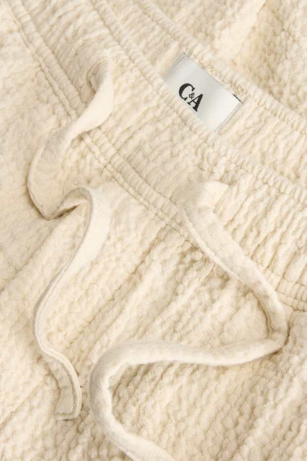 Herren - Shorts - cremeweiß