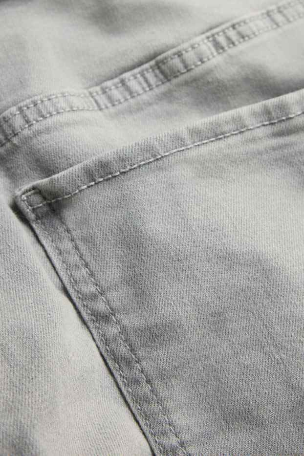 Home - Texans curts - slim fit - texà gris