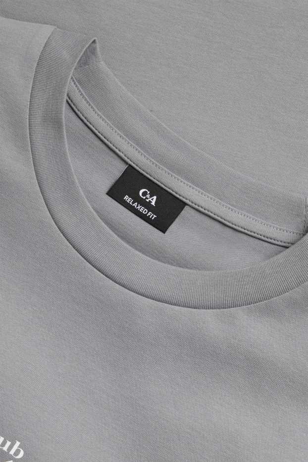 Herren - T-Shirt - Relaxed Fit - grau