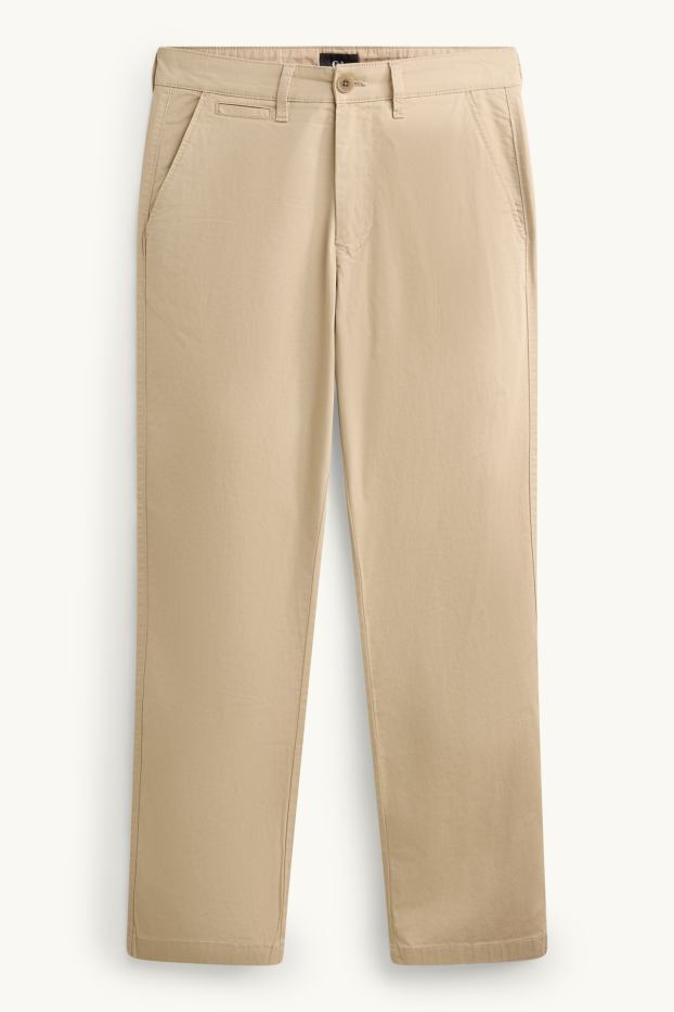 Hommes - Chino - tapered fit - beige